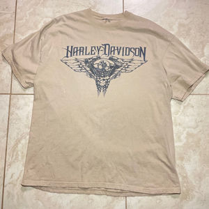 vintage y2k Harley Davidson biker grunge graphic t-shirt mens large